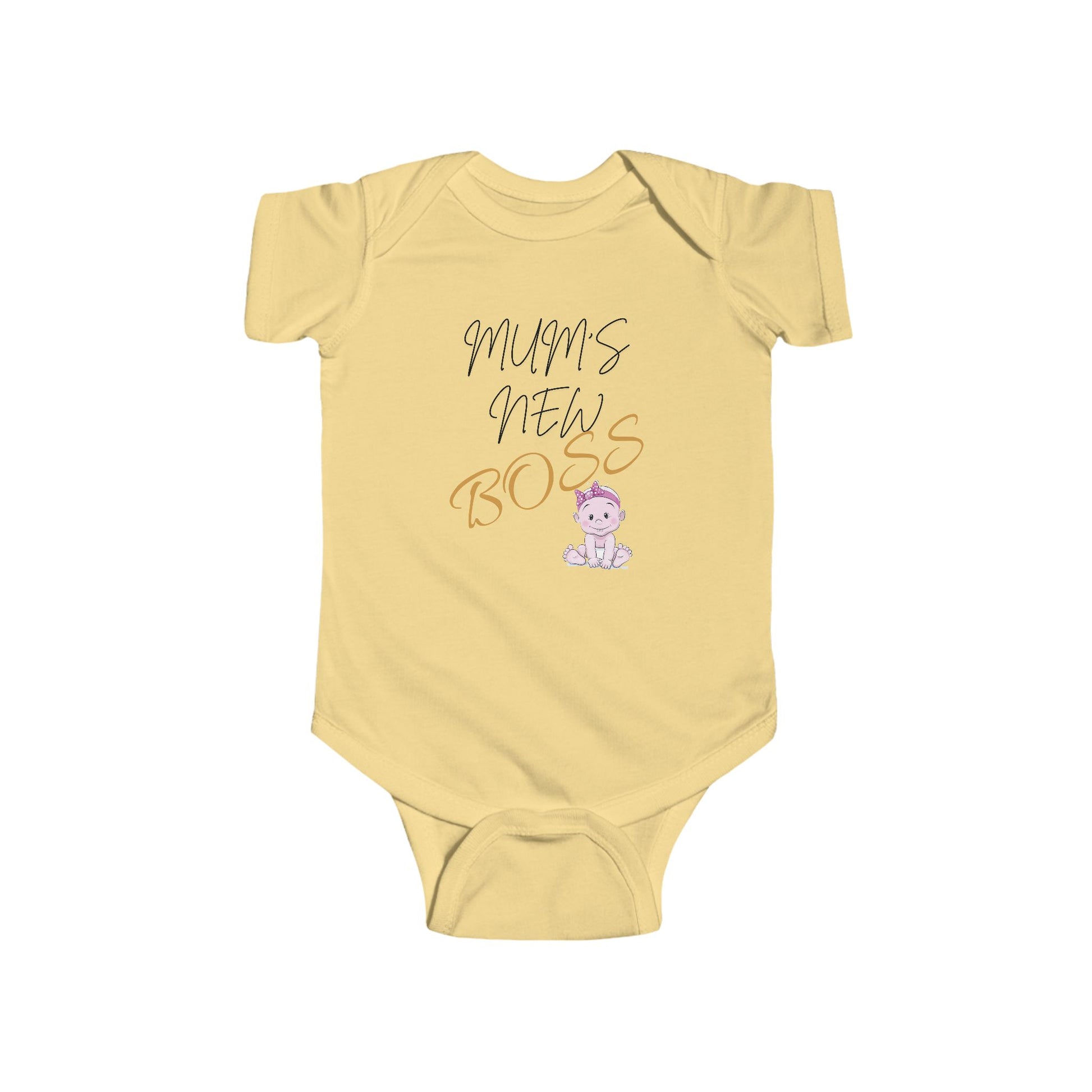 Baby Boss Bodysuit, Cute Infants Onesie, Newborn Gift, Baby Shower Outfit, Trendy Infant Clothing, Funny Baby Apparel