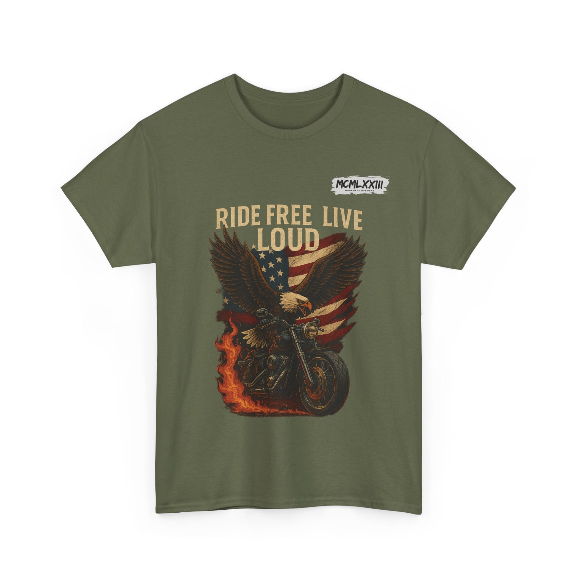 Patriotic Eagle Unisex Tee, USA Flag Graphic Shirt, Independence Day Apparel, Veteran Gift Top, American Pride Cotton Tshirt, Memorial Day