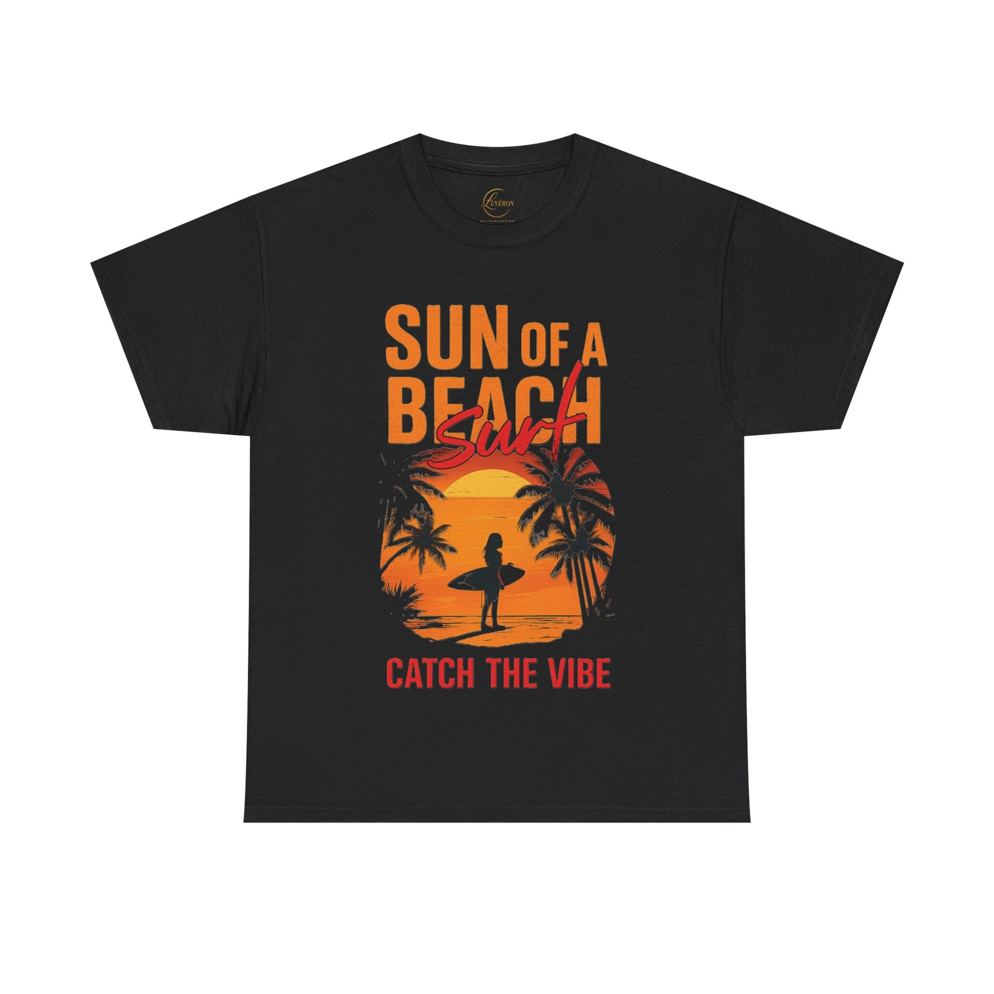 Sun of a Beach T-Shirt, Casual Summer Tee, Gift for Beach Lovers, Printed Vacation Shirt, Surfing Apparel, Fun Beachwear