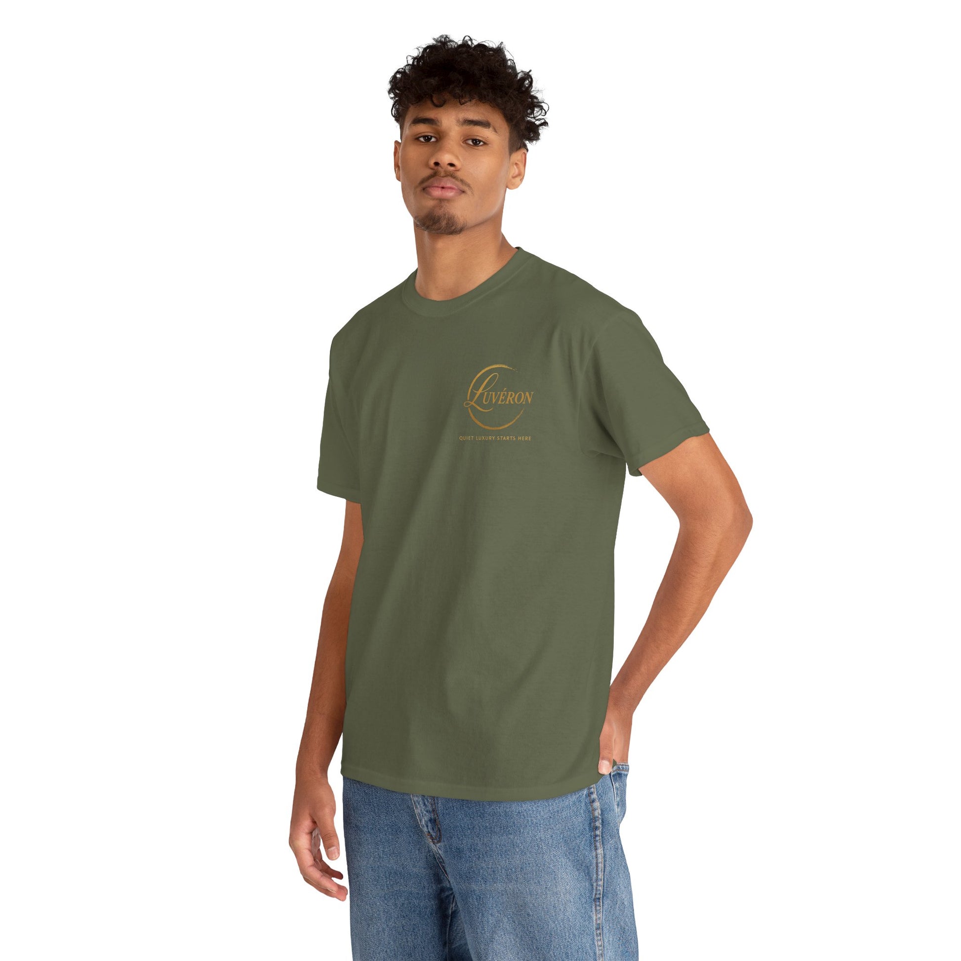Unisex Heavy Cotton Tee with Stylish Graphic, Casual Wear, Street Style, Gift for Fashion Lovers, Summer Essential