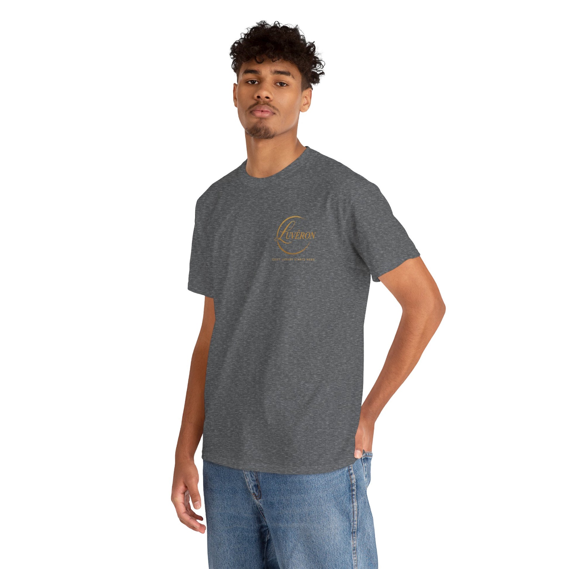 Unisex Heavy Cotton Tee with Stylish Graphic, Casual Wear, Street Style, Gift for Fashion Lovers, Summer Essential