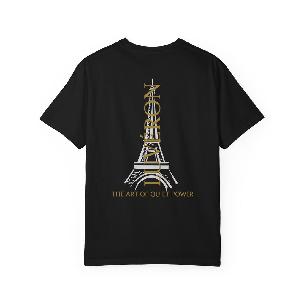 Unisex Garment-Dyed T-Shirt with Inspirational Text, Parisian Vibes, Casual Everyday Wear, Great Gift for Friends, Creative Style Statement