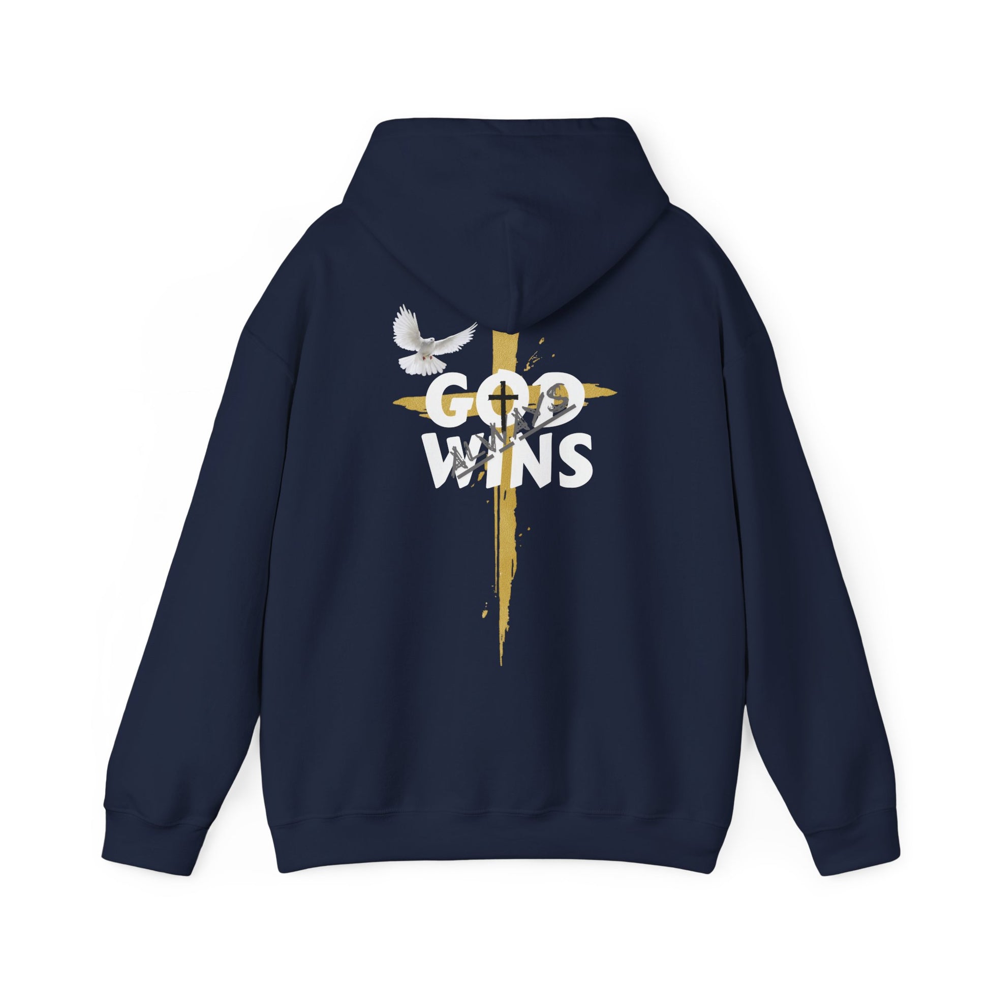 Faith-Inspired Unisex Hoodie, Comfortable Religious Sweatshirt, Inspirational Apparel, Perfect Gift for Believers, God Wins Hoodie, [...]