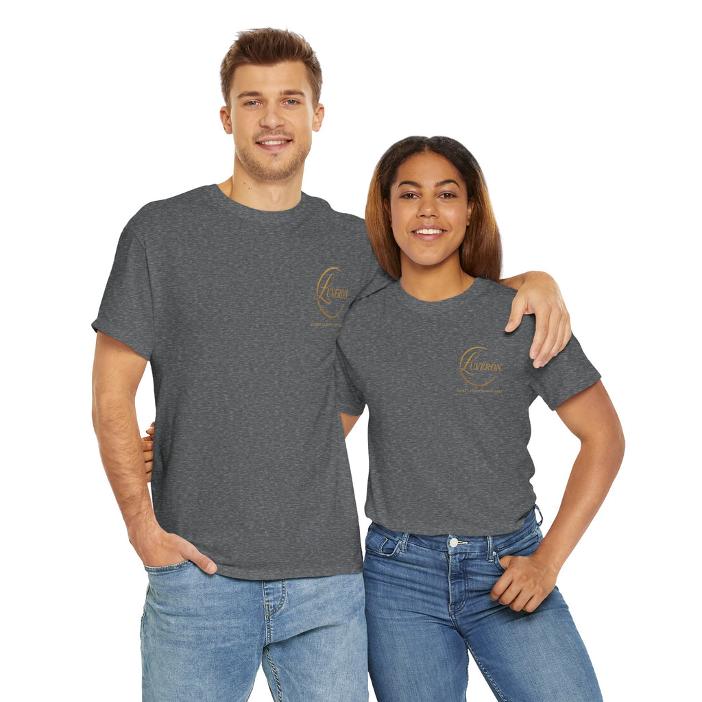 Unisex Heavy Cotton Tee with Stylish Graphic, Casual Wear, Street Style, Gift for Fashion Lovers, Summer Essential