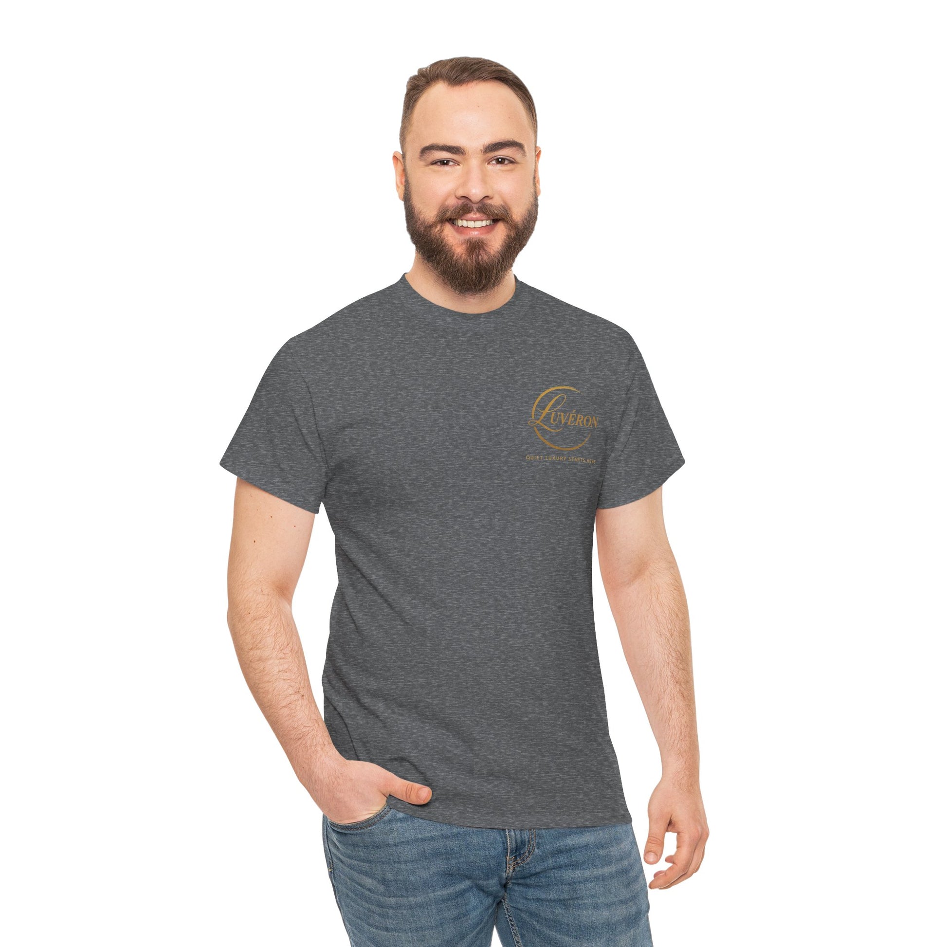 Unisex Heavy Cotton Tee with Stylish Graphic, Casual Wear, Street Style, Gift for Fashion Lovers, Summer Essential