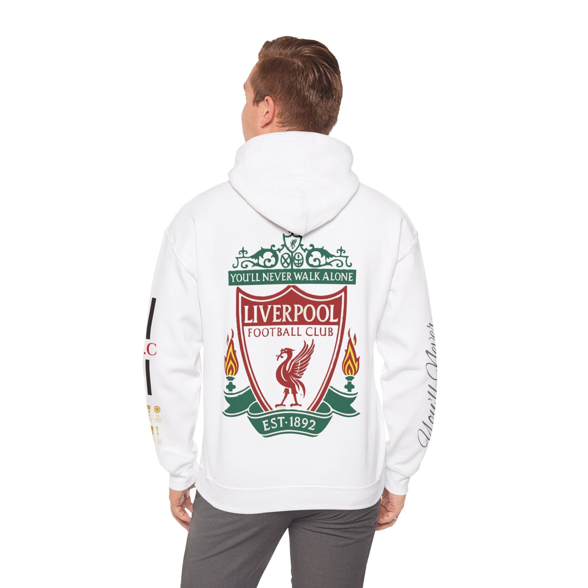 Liverpool fc, Unisex Heavy Blend™ Hooded Sweatshirt