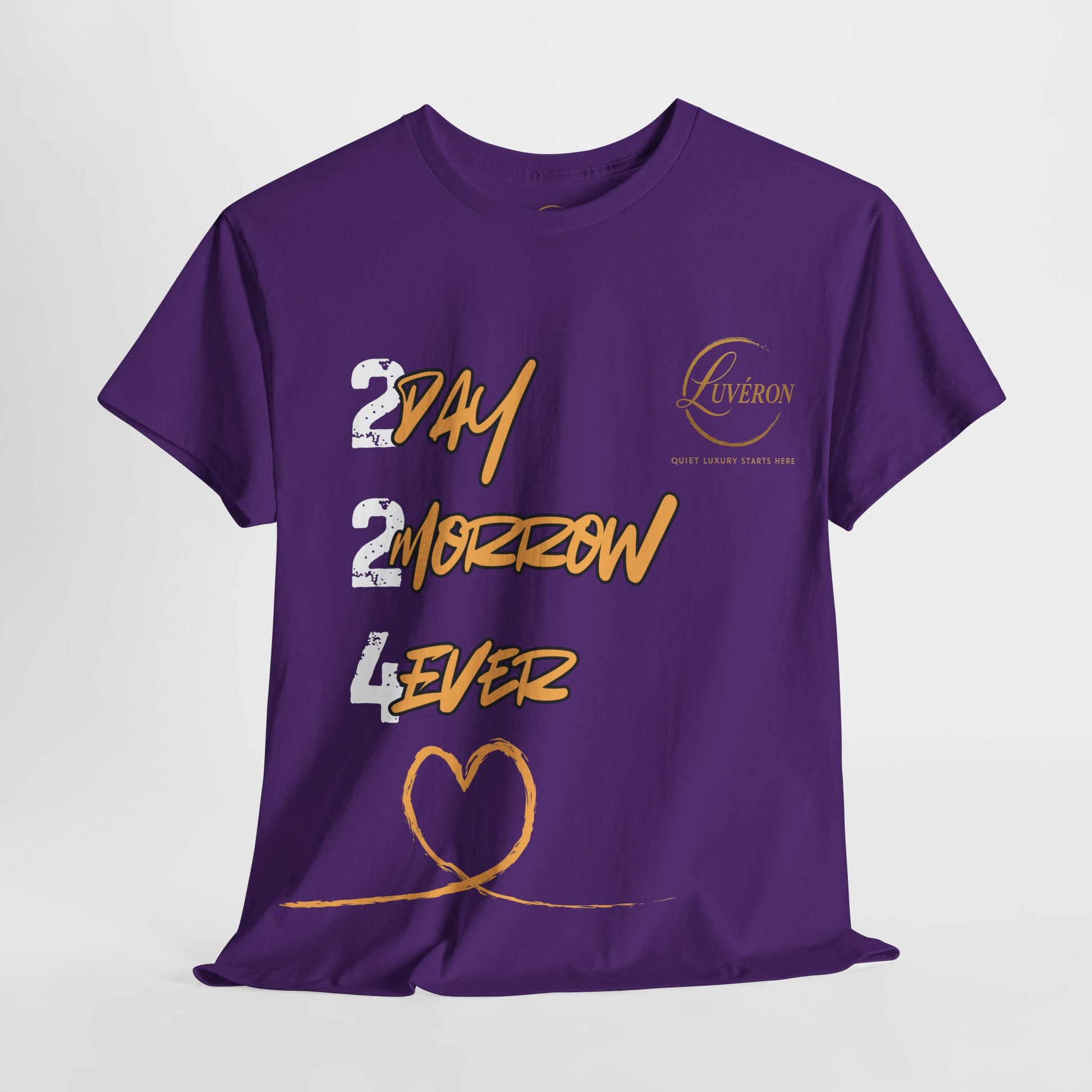 Stylish Unisex Heavy Cotton Tee with Heart Design, Casual Shirt, Everyday Wear, Gift for Friends, Fun Statement Tee, Positive Vibes