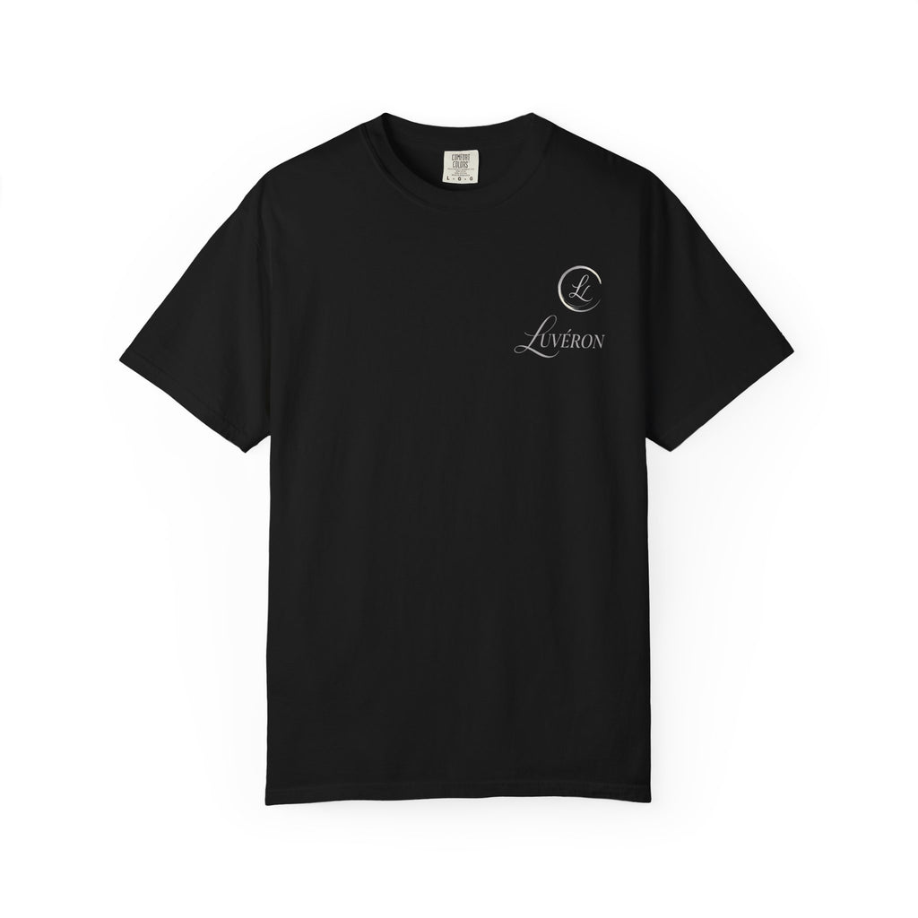 Unisex Garment-Dyed T-shirt: Luveron Quiet Power Tee, Casual Wear, Gift for Him, Art-Inspired Shirt, Minimalist Fashion