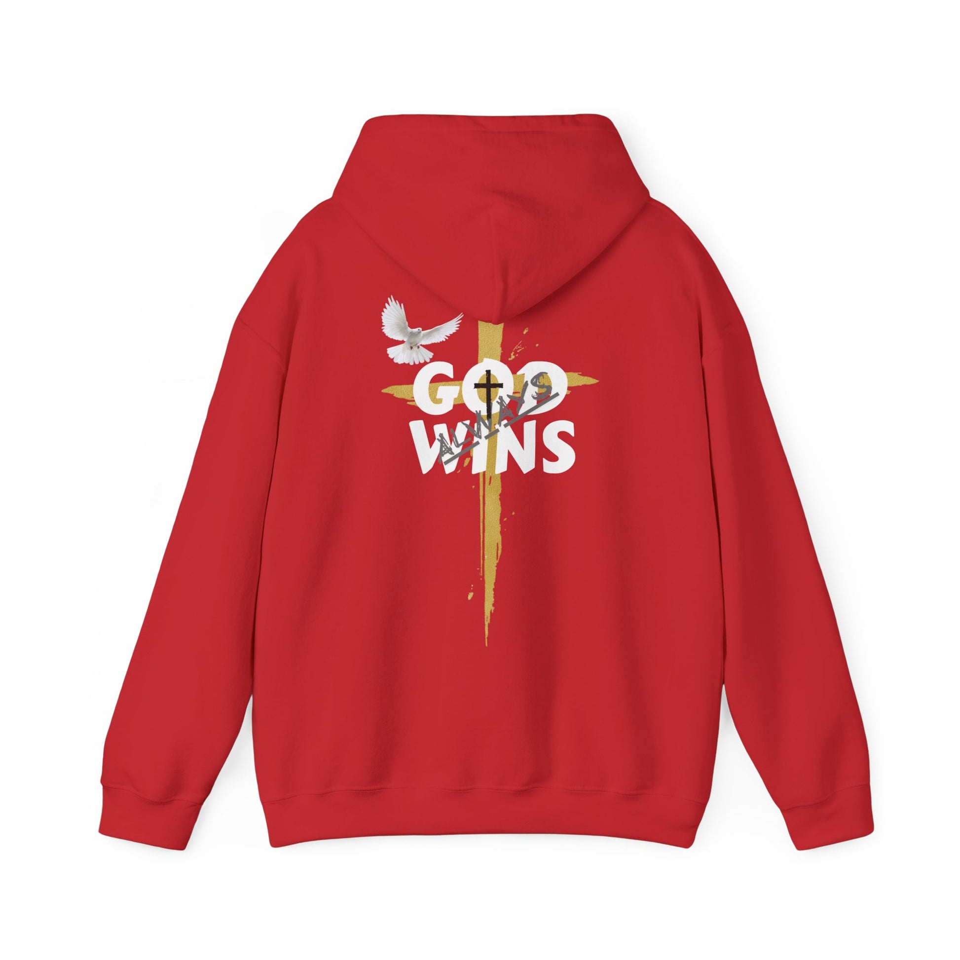 Faith-Inspired Unisex Hoodie, Comfortable Religious Sweatshirt, Inspirational Apparel, Perfect Gift for Believers, God Wins Hoodie, [...]