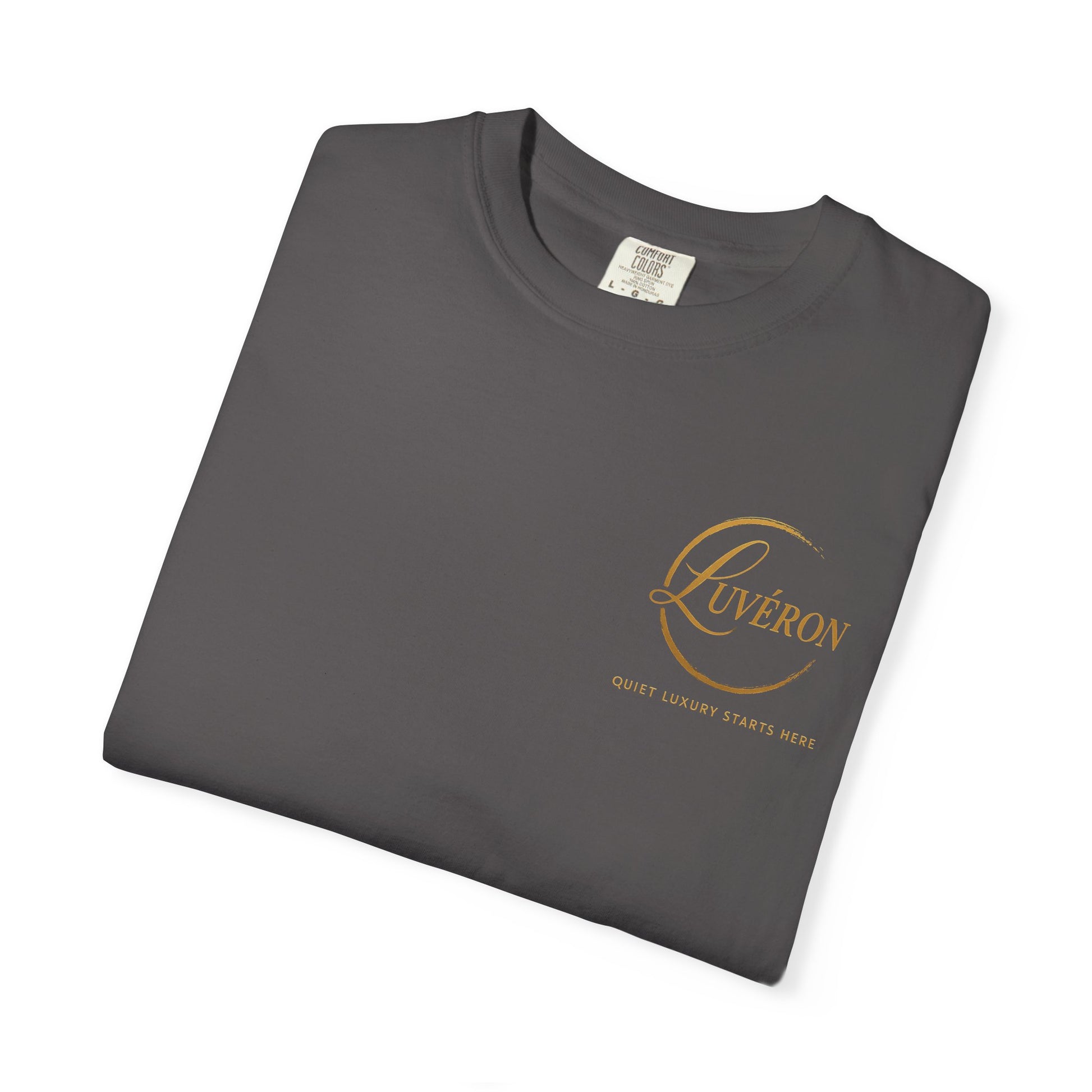 Unisex Garment-Dyed T-Shirt with Inspirational Text, Parisian Vibes, Casual Everyday Wear, Great Gift for Friends, Creative Style Statement