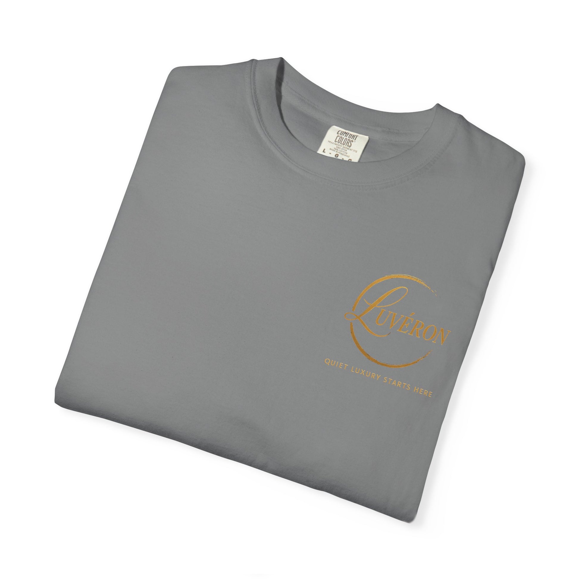 Unisex Garment-Dyed T-Shirt with Inspirational Text, Parisian Vibes, Casual Everyday Wear, Great Gift for Friends, Creative Style Statement
