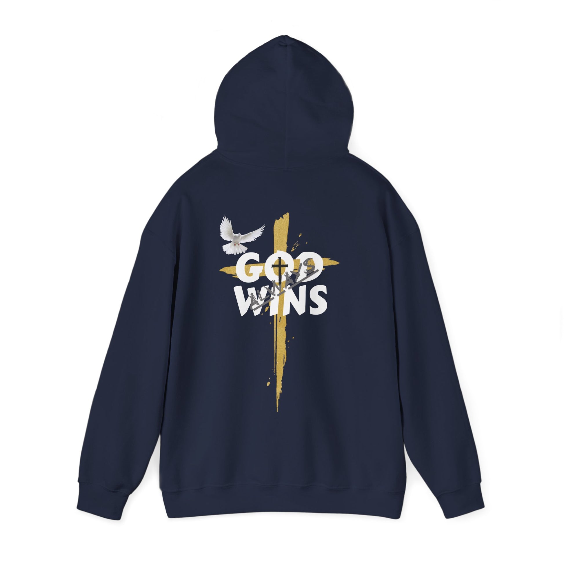 Faith-Inspired Unisex Hoodie, Comfortable Religious Sweatshirt, Inspirational Apparel, Perfect Gift for Believers, God Wins Hoodie, [...]