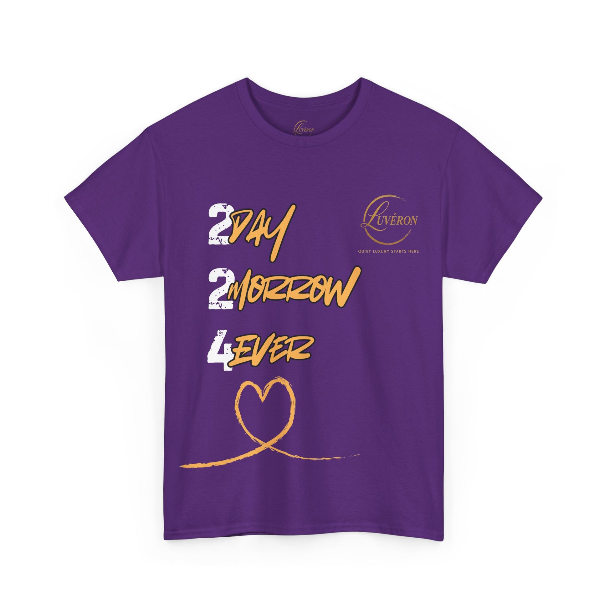 Stylish Unisex Heavy Cotton Tee with Heart Design, Casual Shirt, Everyday Wear, Gift for Friends, Fun Statement Tee, Positive Vibes