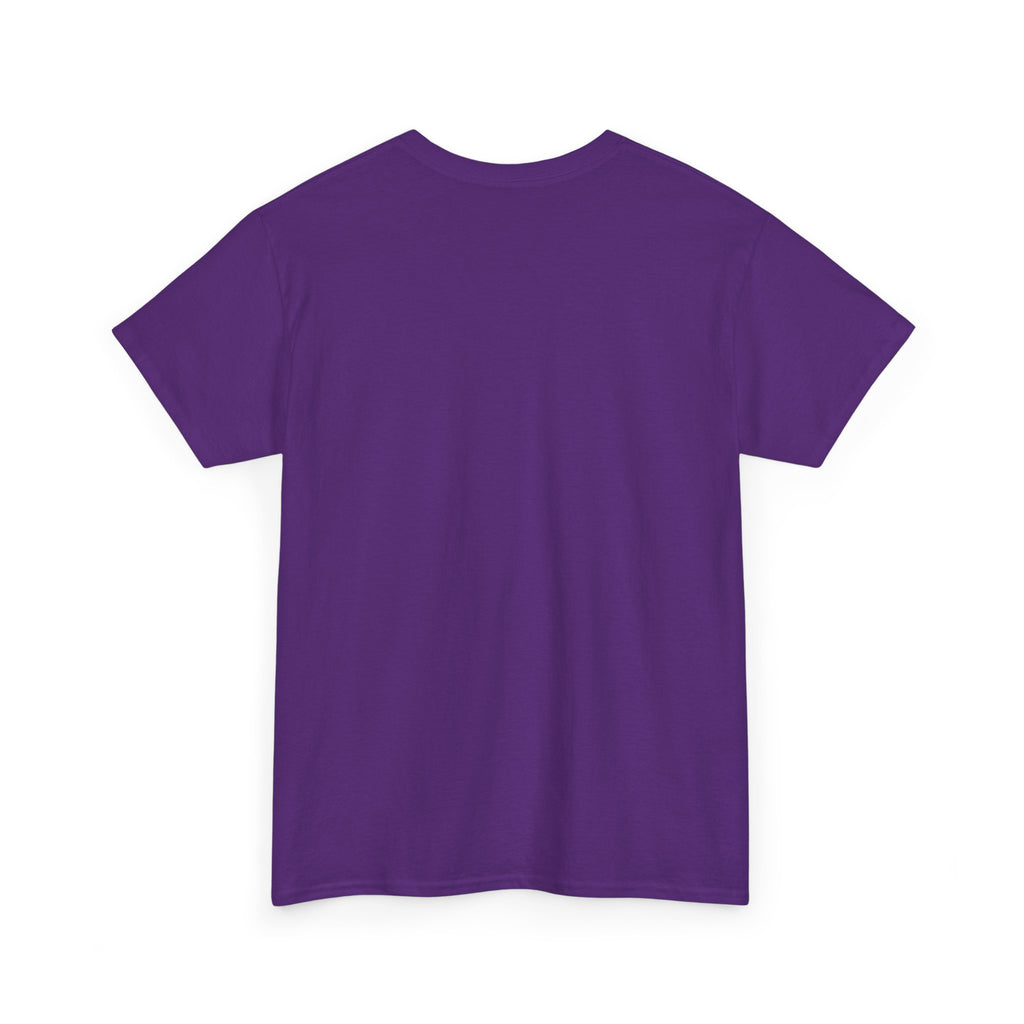 Stylish Unisex Heavy Cotton Tee with Heart Design, Casual Shirt, Everyday Wear, Gift for Friends, Fun Statement Tee, Positive Vibes