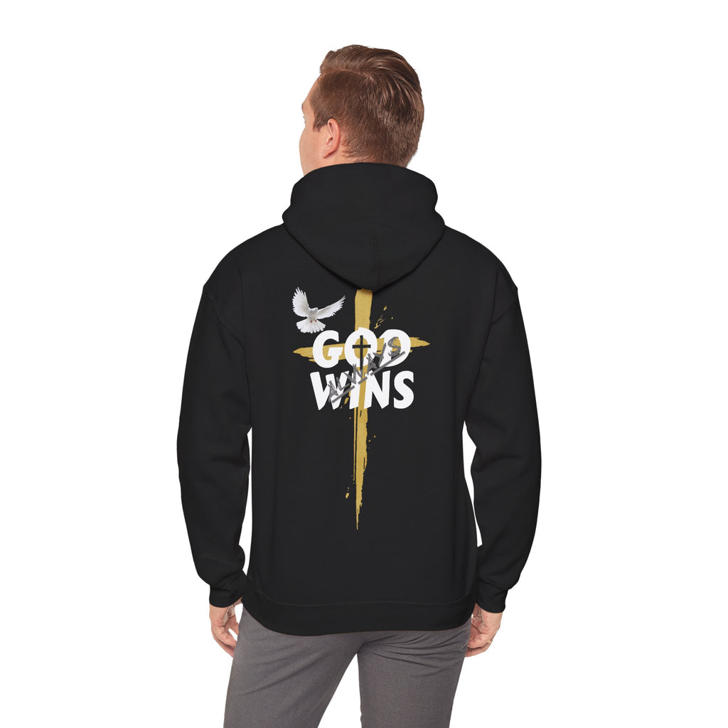 Faith-Inspired Unisex Hoodie, Comfortable Religious Sweatshirt, Inspirational Apparel, Perfect Gift for Believers, God Wins Hoodie, [...]