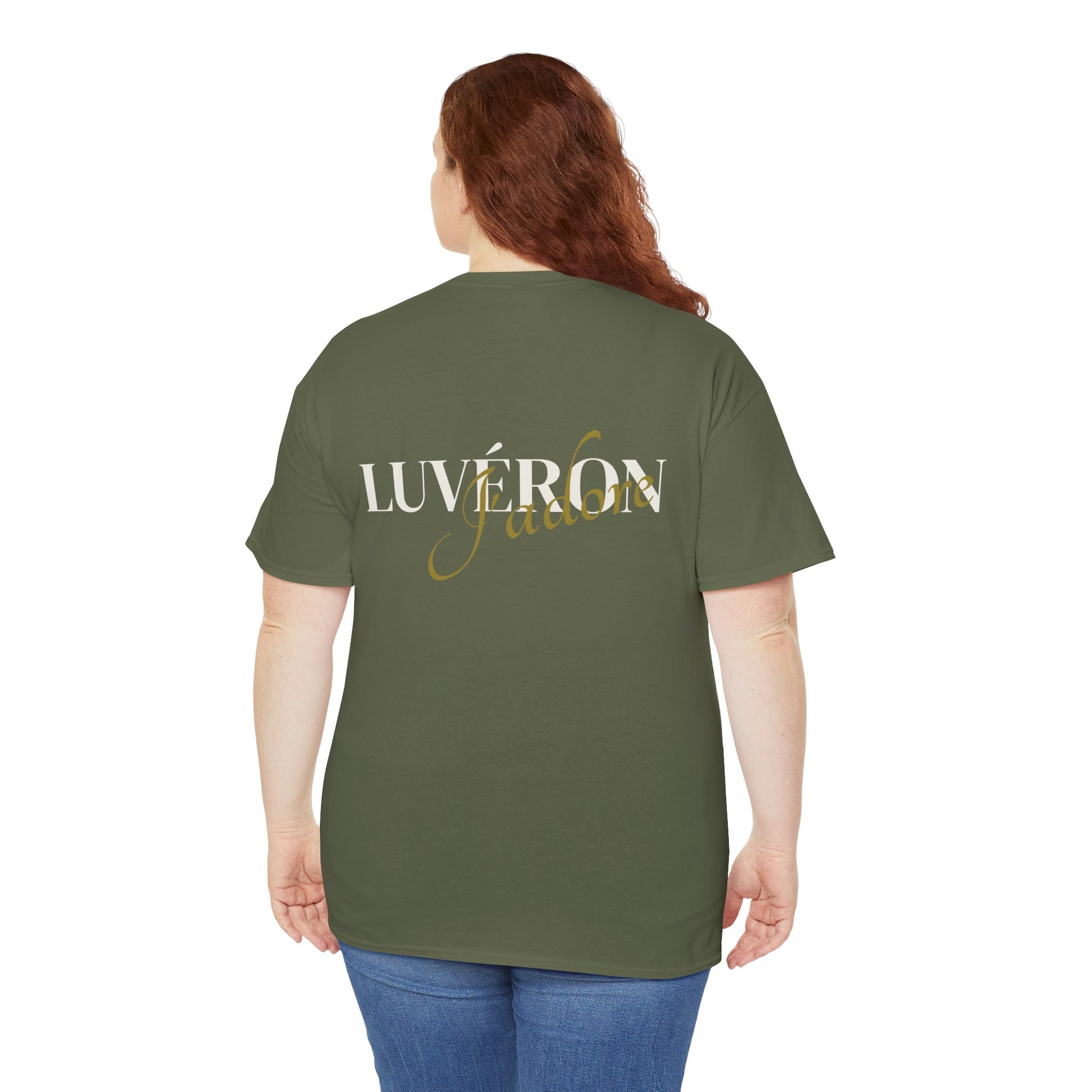Unisex Heavy Cotton Tee with Stylish Graphic, Casual Wear, Street Style, Gift for Fashion Lovers, Summer Essential