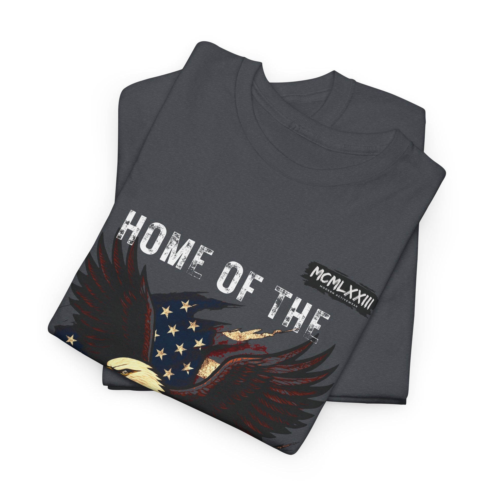 Home of the Brave Unisex Heavy Cotton Tee, Patriotic Shirt, Eagle Graphic Tee, American Pride T-Shirt, Independence Day Apparel, [...]