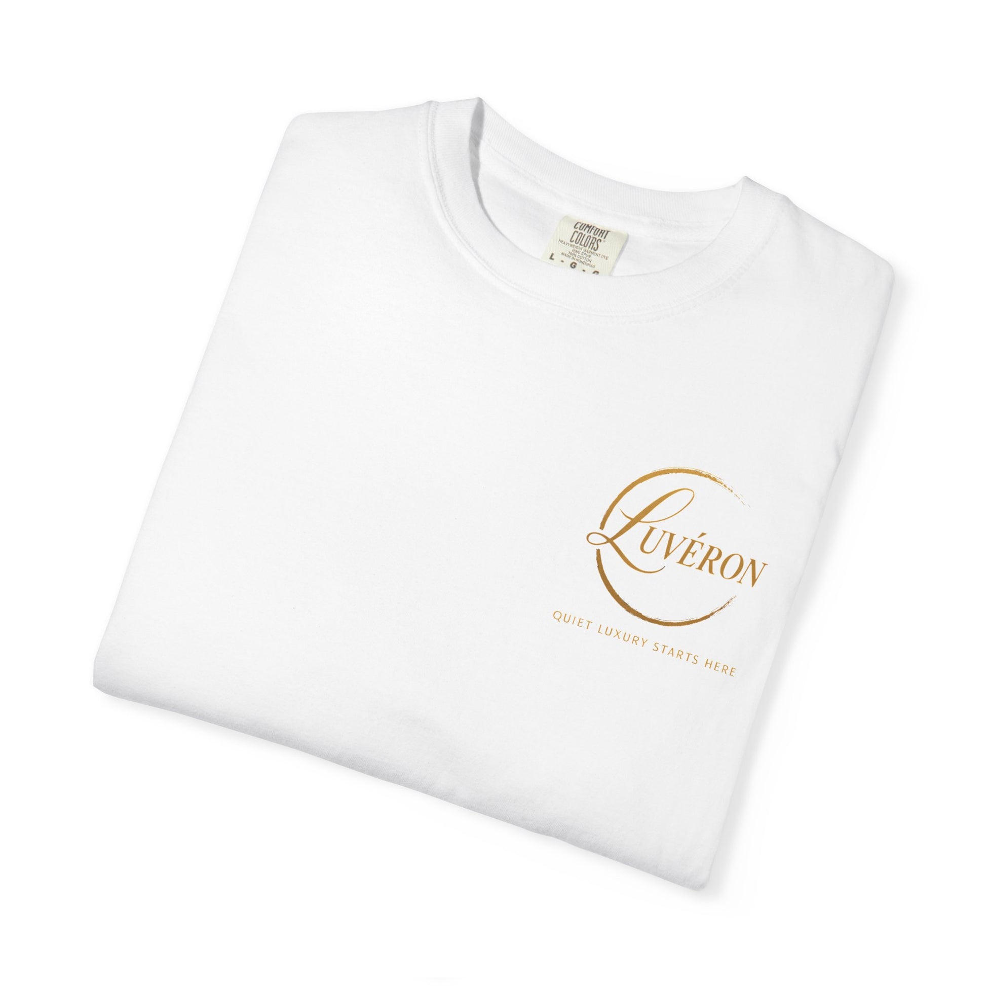 Unisex Garment-Dyed T-Shirt with Inspirational Text, Parisian Vibes, Casual Everyday Wear, Great Gift for Friends, Creative Style Statement