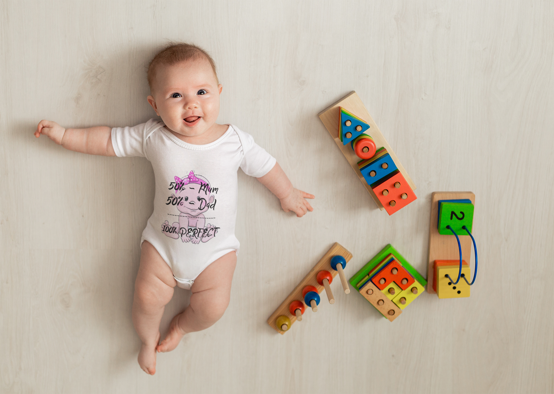 Baby Short Sleeve Bodysuit