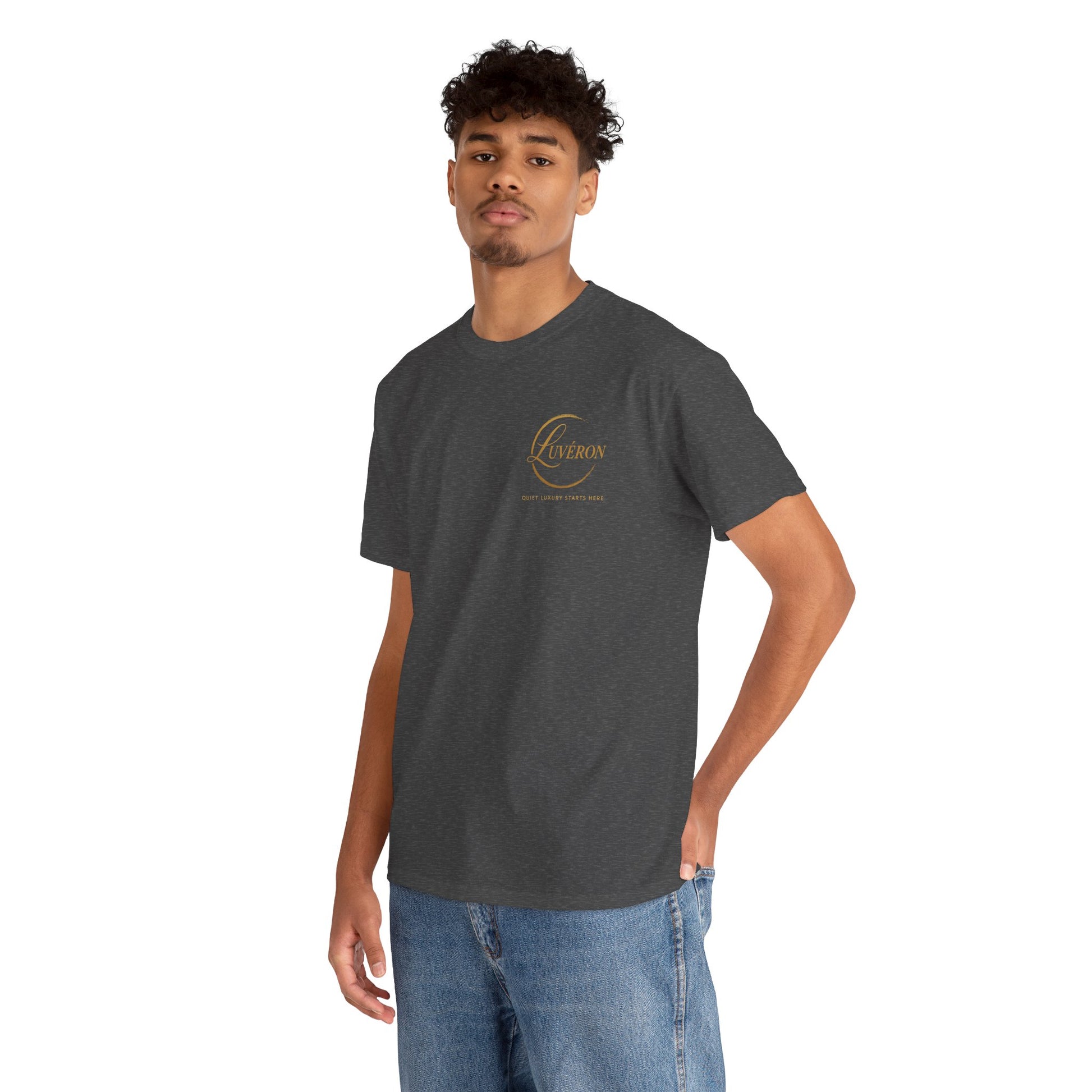 Unisex Heavy Cotton Tee with Stylish Graphic, Casual Wear, Street Style, Gift for Fashion Lovers, Summer Essential