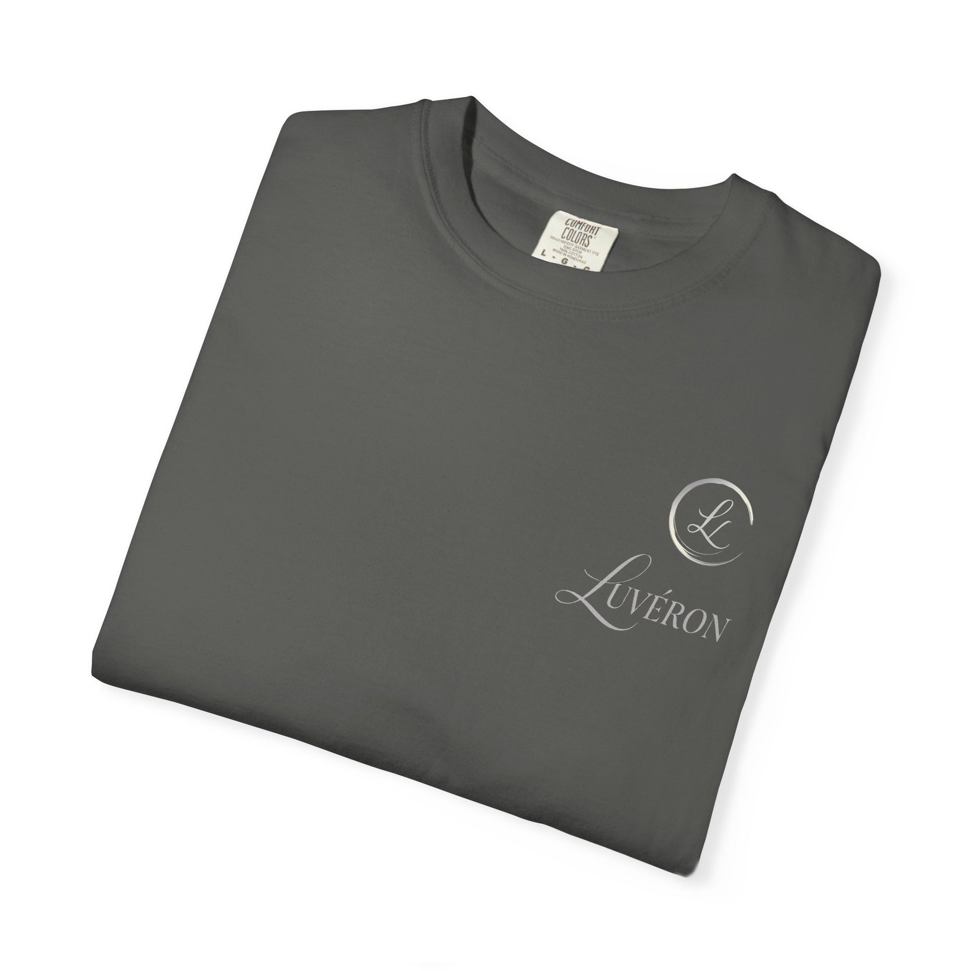 Unisex Garment-Dyed T-shirt: Luveron Quiet Power Tee, Casual Wear, Gift for Him, Art-Inspired Shirt, Minimalist Fashion