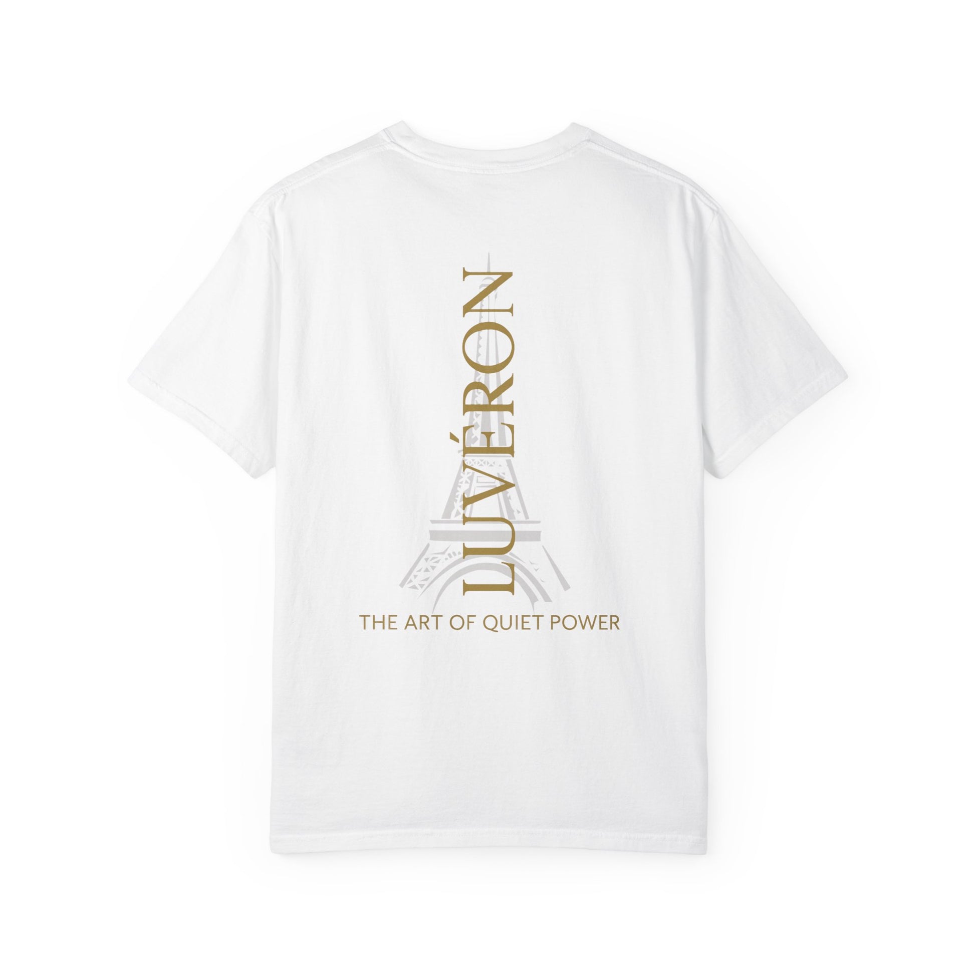 Unisex Garment-Dyed T-Shirt with Inspirational Text, Parisian Vibes, Casual Everyday Wear, Great Gift for Friends, Creative Style Statement