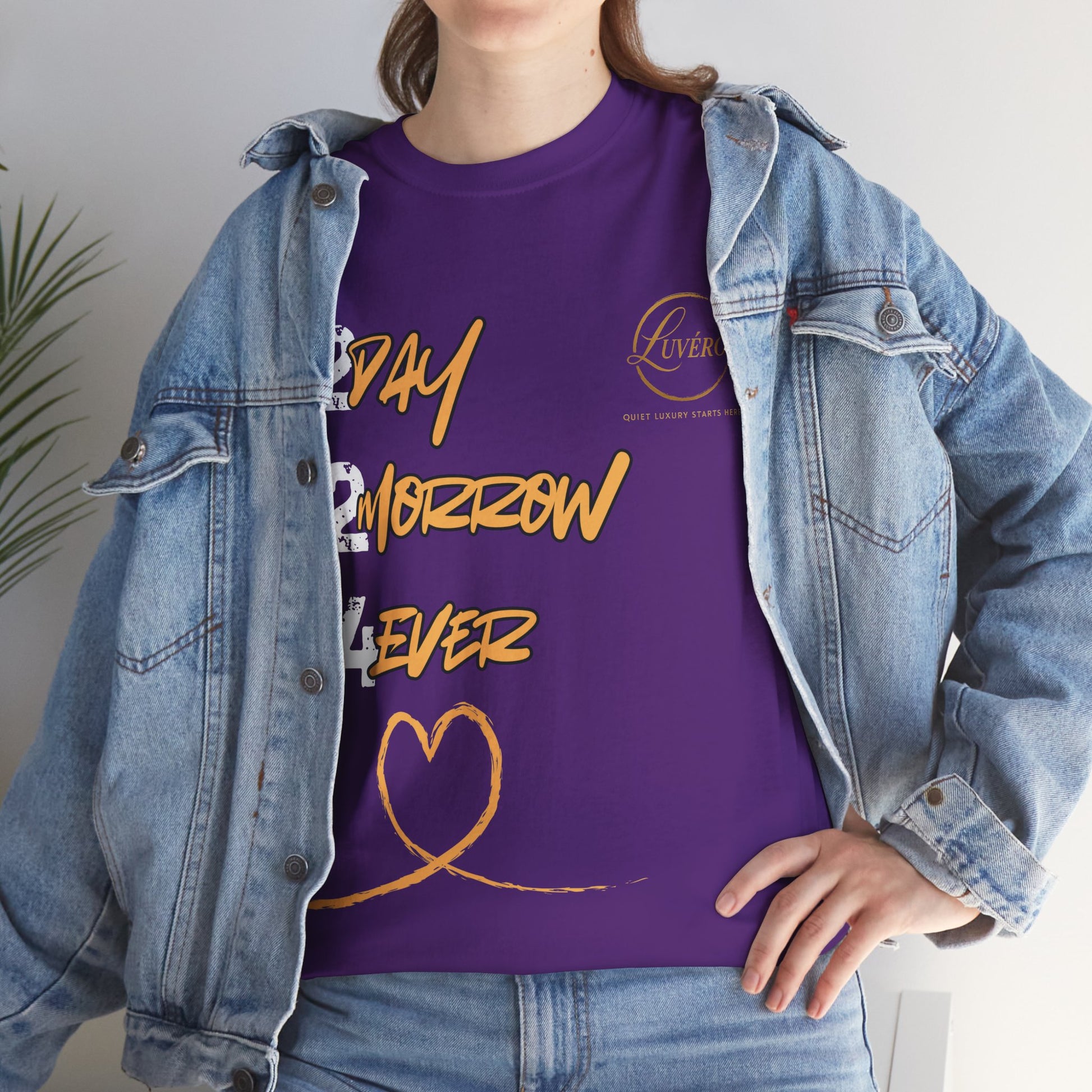 Stylish Unisex Heavy Cotton Tee with Heart Design, Casual Shirt, Everyday Wear, Gift for Friends, Fun Statement Tee, Positive Vibes