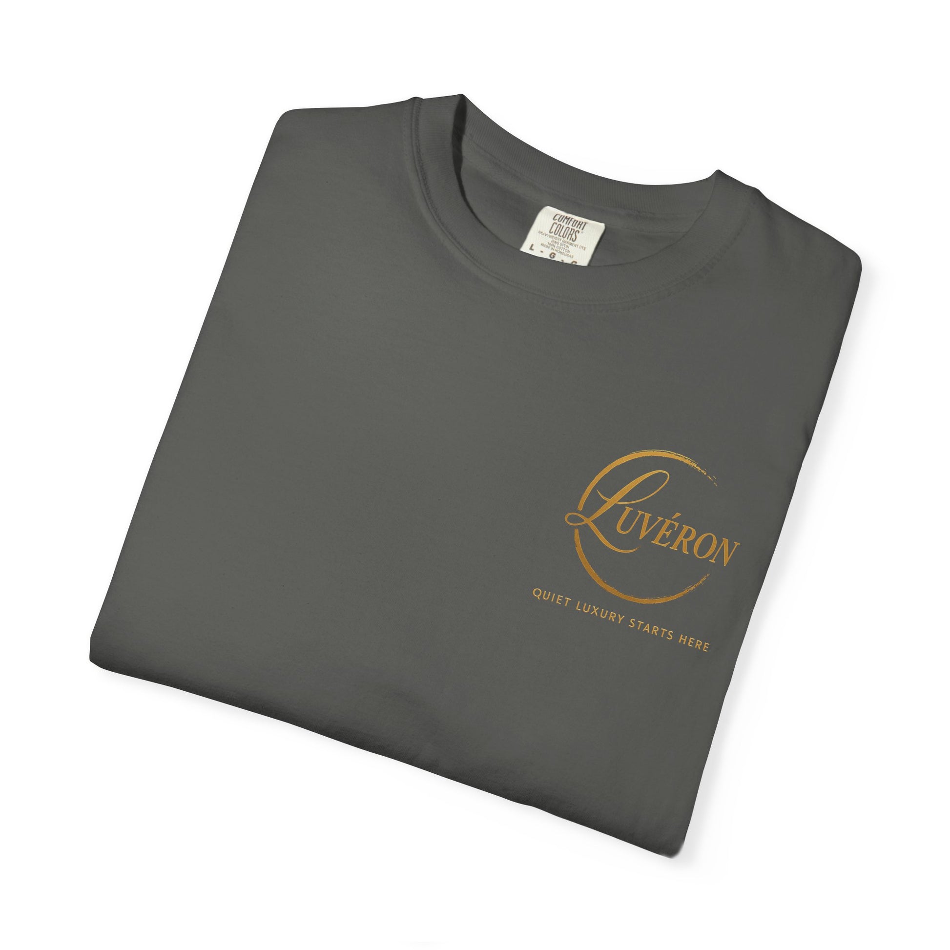 Unisex Garment-Dyed T-Shirt with Inspirational Text, Parisian Vibes, Casual Everyday Wear, Great Gift for Friends, Creative Style Statement