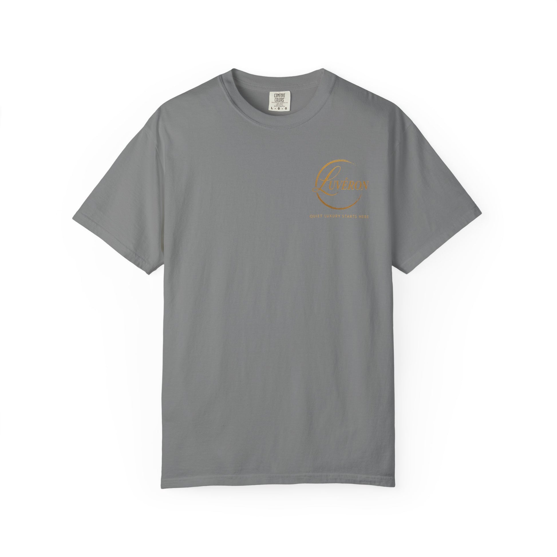 Unisex Garment-Dyed T-Shirt with Inspirational Text, Parisian Vibes, Casual Everyday Wear, Great Gift for Friends, Creative Style Statement
