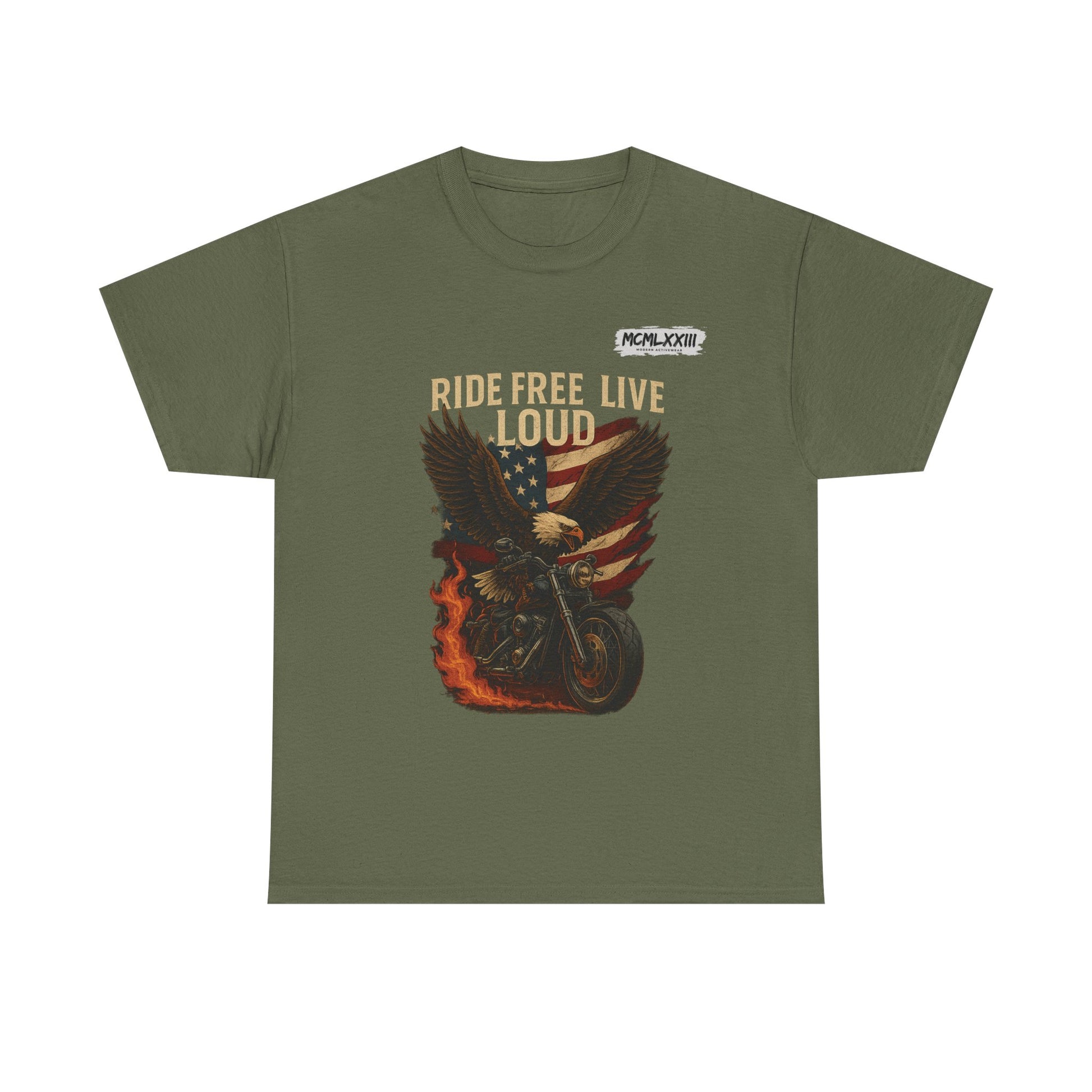 Patriotic Eagle Unisex Tee, USA Flag Graphic Shirt, Independence Day Apparel, Veteran Gift Top, American Pride Cotton Tshirt, Memorial Day