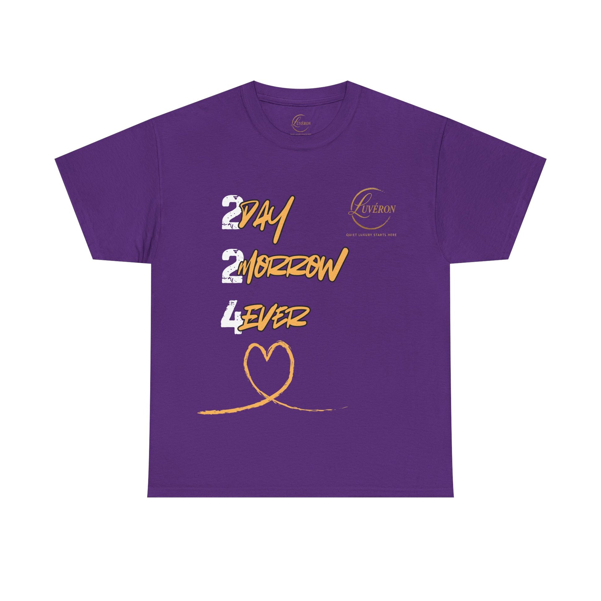Stylish Unisex Heavy Cotton Tee with Heart Design, Casual Shirt, Everyday Wear, Gift for Friends, Fun Statement Tee, Positive Vibes