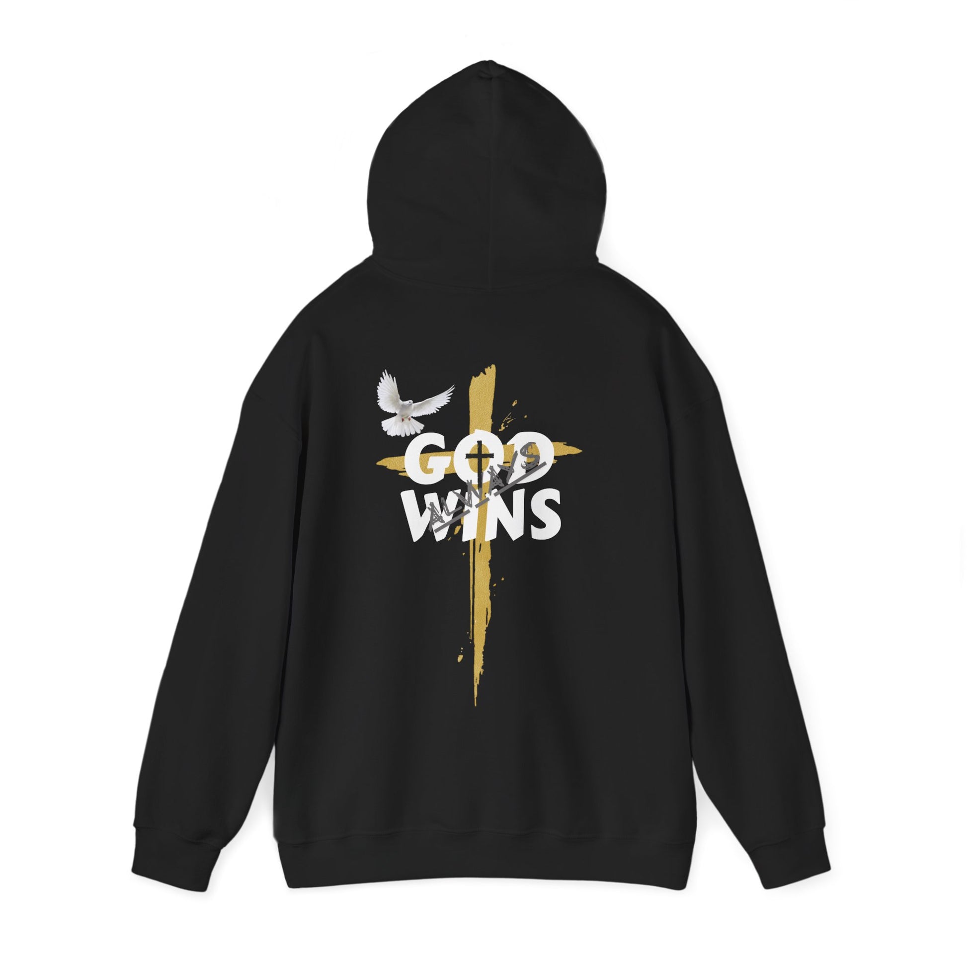 Faith-Inspired Unisex Hoodie, Comfortable Religious Sweatshirt, Inspirational Apparel, Perfect Gift for Believers, God Wins Hoodie, [...]