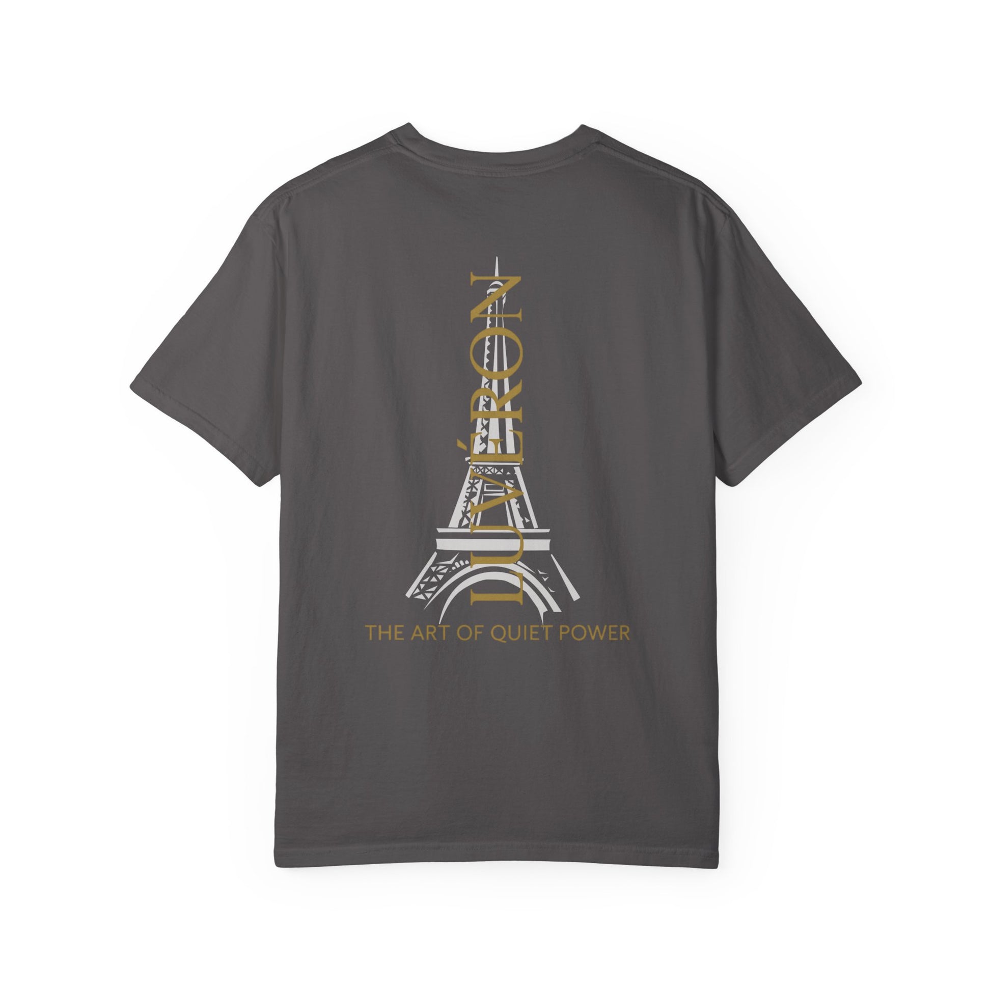 Unisex Garment-Dyed T-Shirt with Inspirational Text, Parisian Vibes, Casual Everyday Wear, Great Gift for Friends, Creative Style Statement