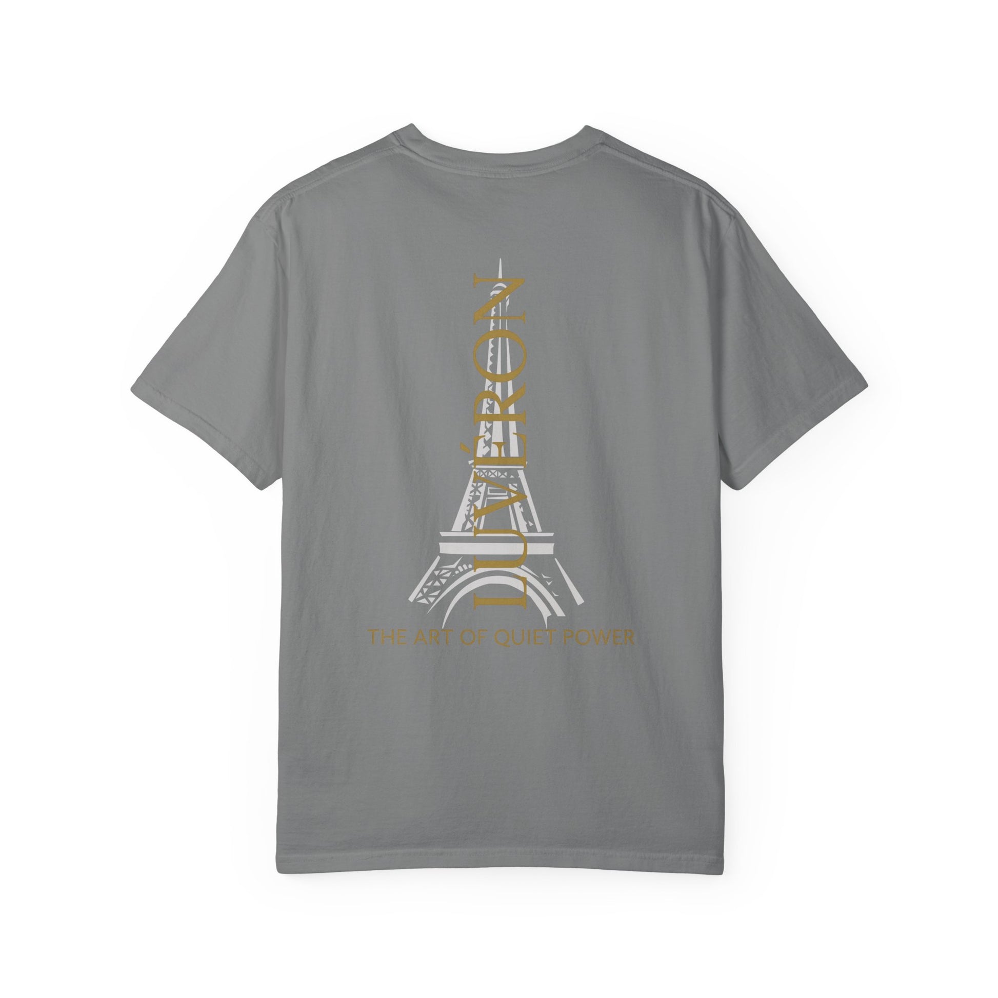 Unisex Garment-Dyed T-Shirt with Inspirational Text, Parisian Vibes, Casual Everyday Wear, Great Gift for Friends, Creative Style Statement