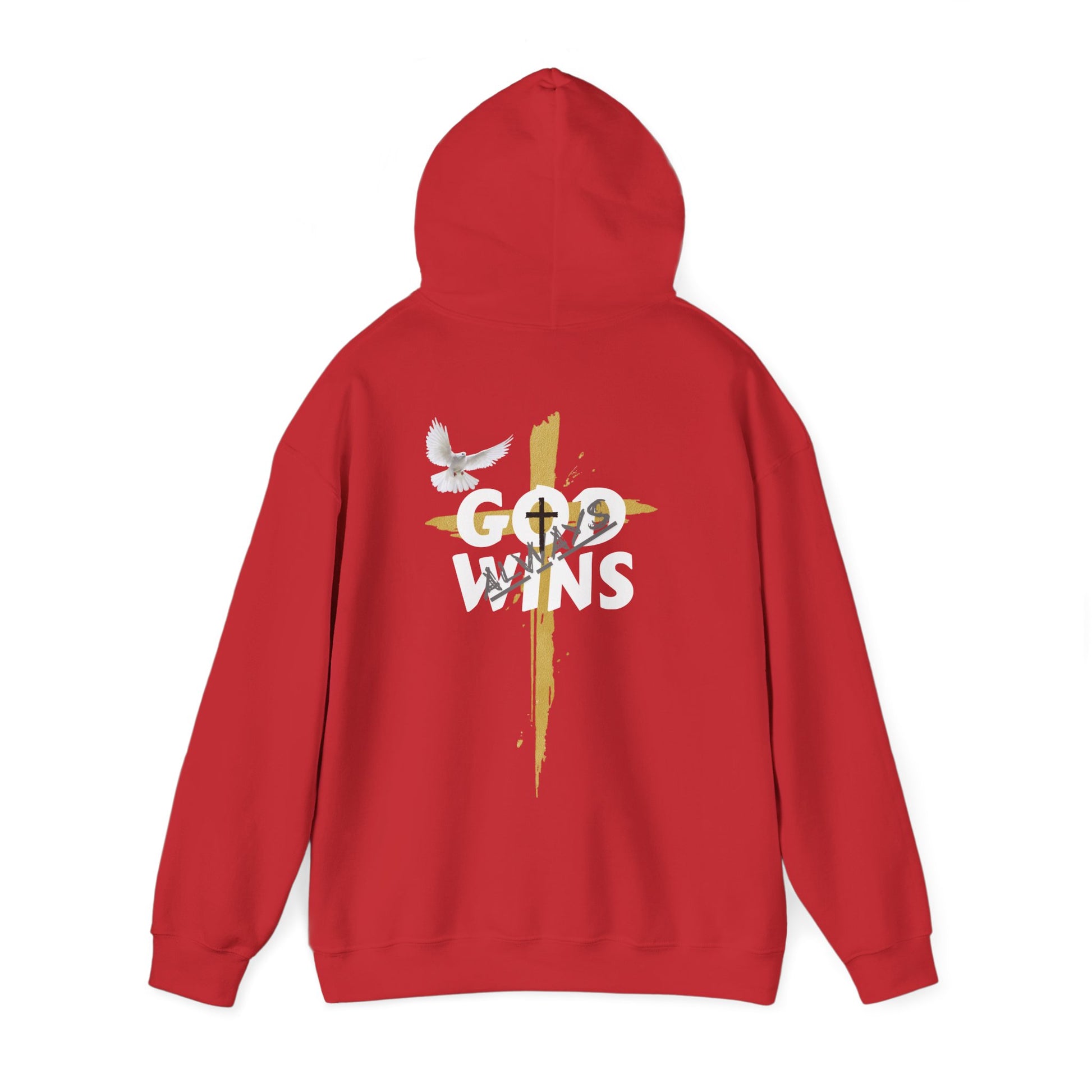 Faith-Inspired Unisex Hoodie, Comfortable Religious Sweatshirt, Inspirational Apparel, Perfect Gift for Believers, God Wins Hoodie, [...]