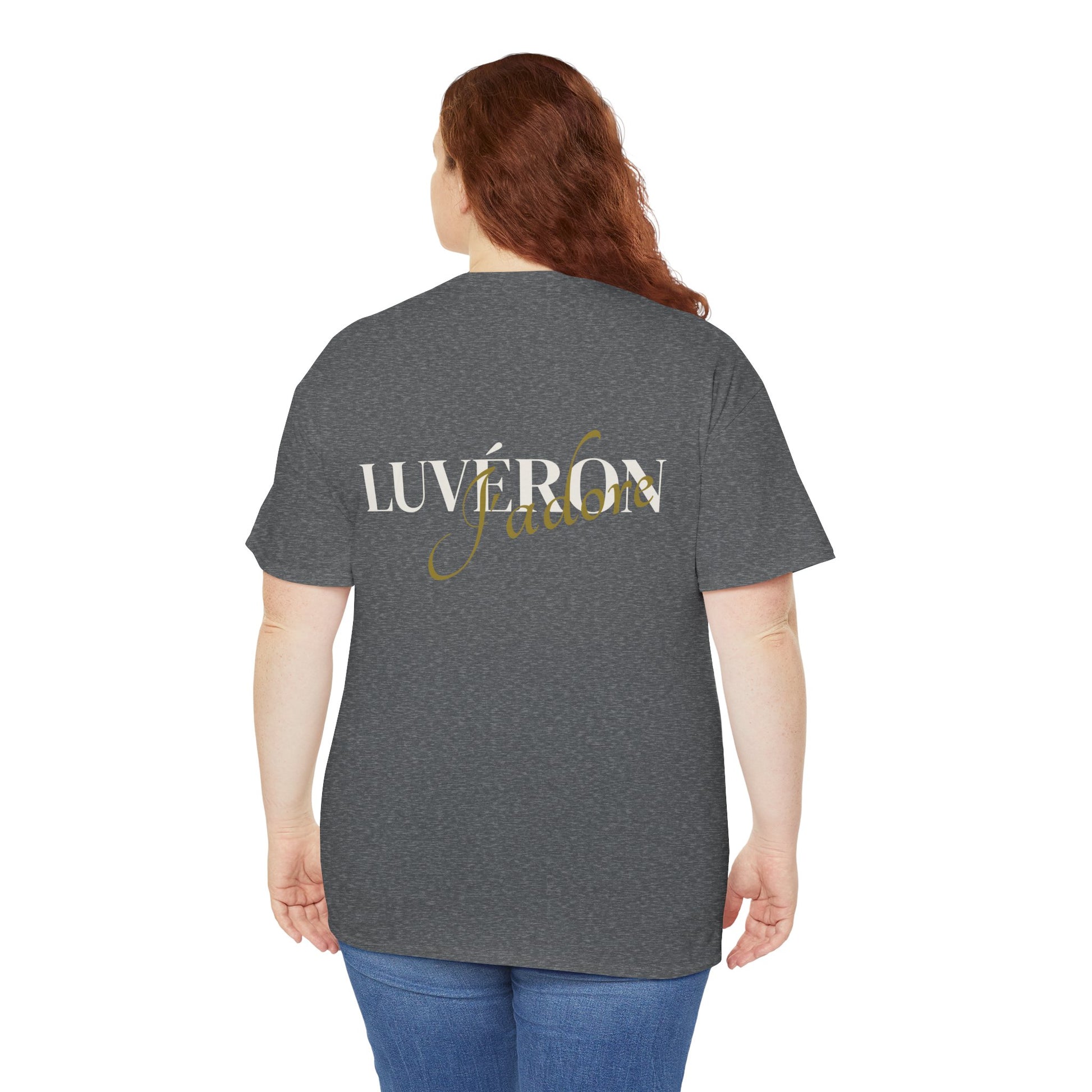Unisex Heavy Cotton Tee with Stylish Graphic, Casual Wear, Street Style, Gift for Fashion Lovers, Summer Essential