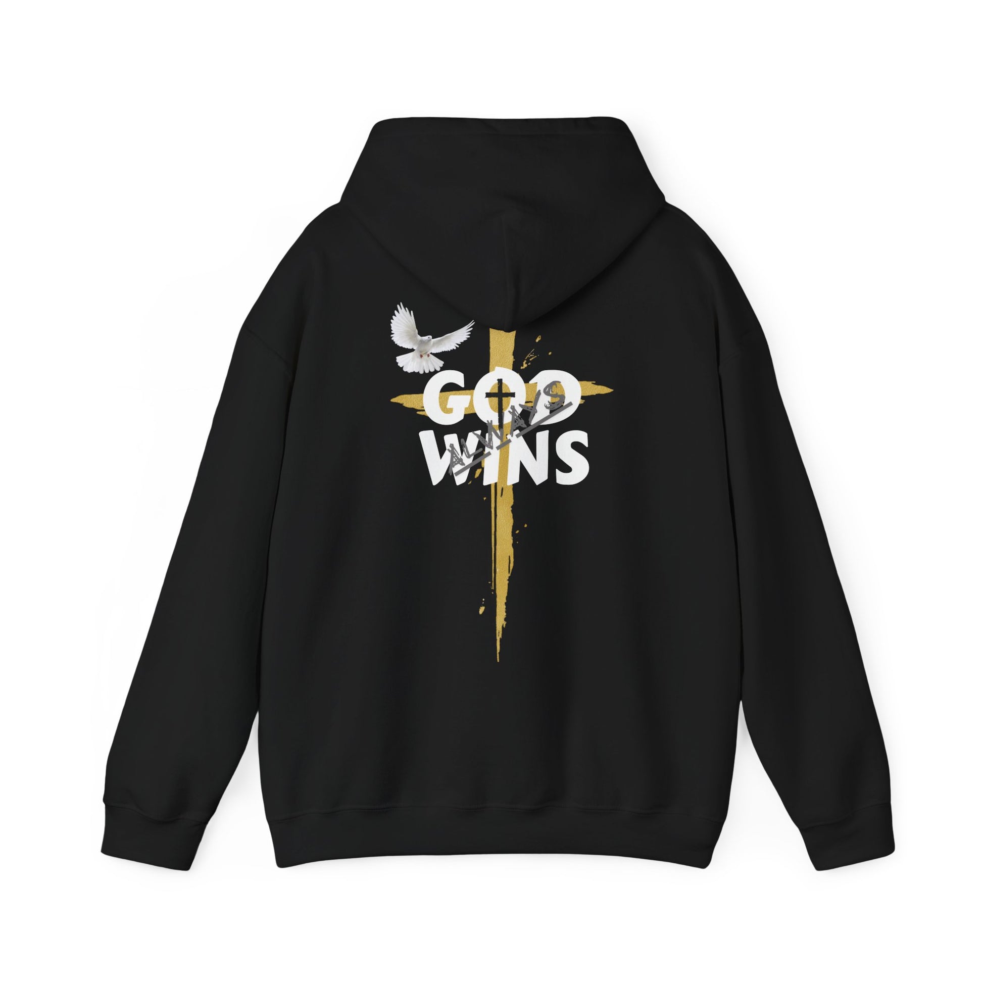 Faith-Inspired Unisex Hoodie, Comfortable Religious Sweatshirt, Inspirational Apparel, Perfect Gift for Believers, God Wins Hoodie, [...]
